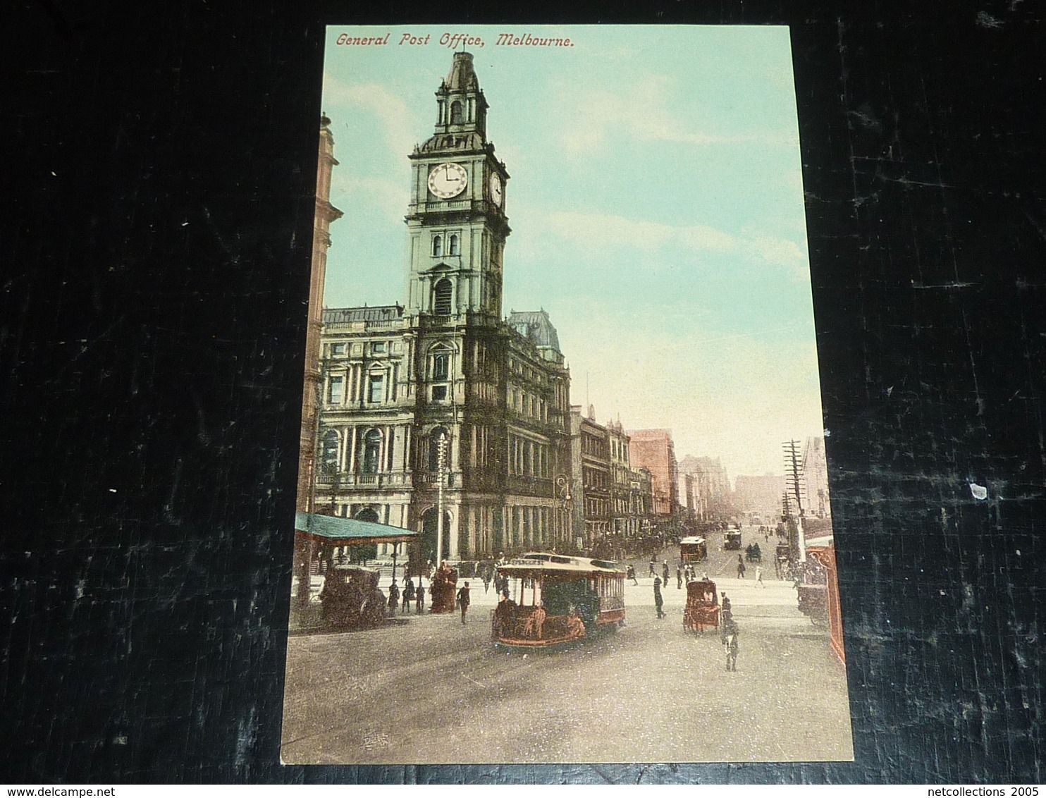 MELBOURNE - GENERAL POST OFFICE - TRAMWAY - BUREAU DE POSTES ET DES TELECOMMUNICATIONS - ETRANGER OCEANIE (AC) - Melbourne