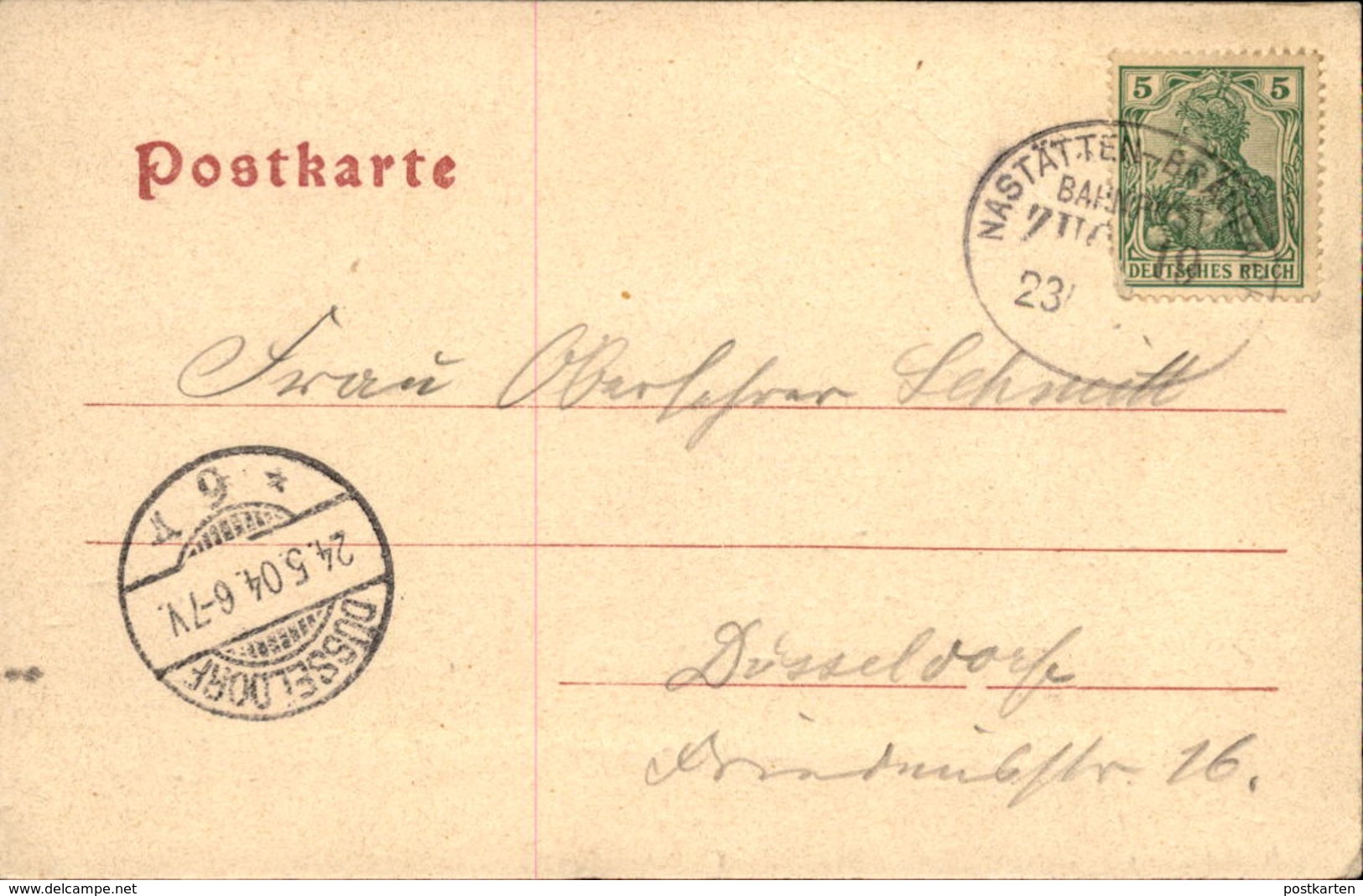 ALTE POSTKARTE GRUSS AUS NASTÄTTEN HAUPTSTRASSE SCHWALL Taunus Ansichtskarte Cpa Postcard AK - Sonstige & Ohne Zuordnung