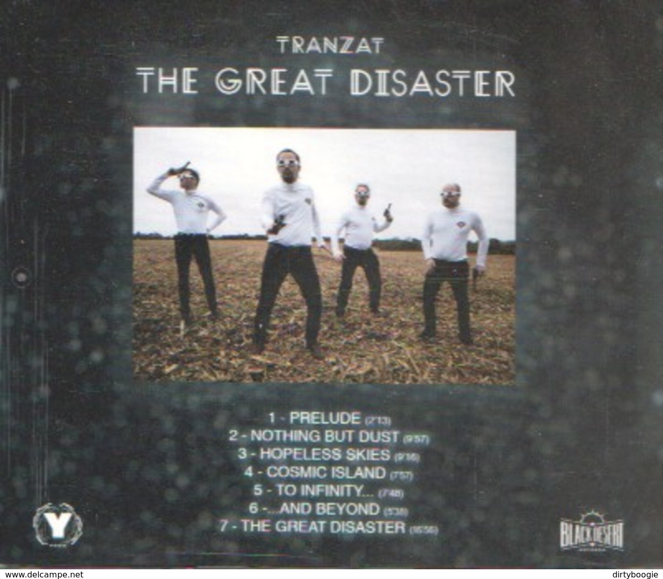 TRANZAT - The Great Disaster - CD - METAL PROGRESSIF - Hard Rock En Metal