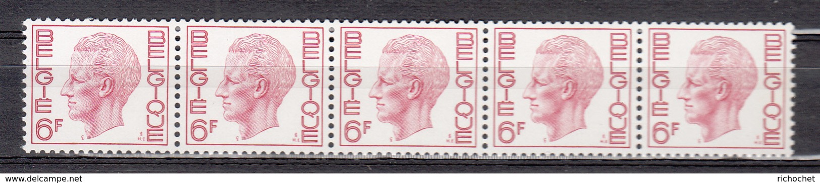 Belgique - R 62 ** - Coil Stamps