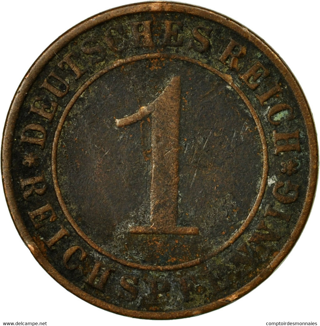 Monnaie, Allemagne, République De Weimar, Reichspfennig, 1936, Berlin, TB+ - 1 Rentenpfennig & 1 Reichspfennig