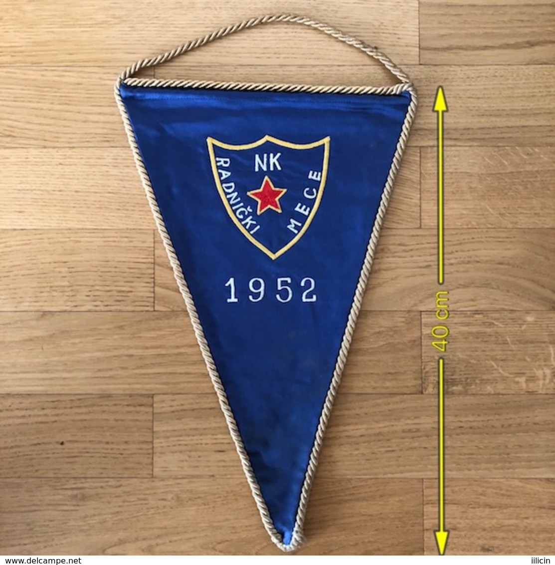 Flag (Pennant / Banderín) ZA000434 - Football (Soccer / Calcio) Croatia Radnicki Mece - Habillement, Souvenirs & Autres