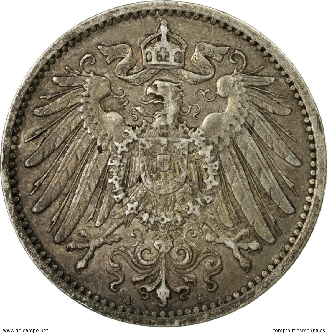 Monnaie, GERMANY - EMPIRE, Wilhelm II, Mark, 1902, Berlin, TTB, Argent, KM:14 - 1 Mark