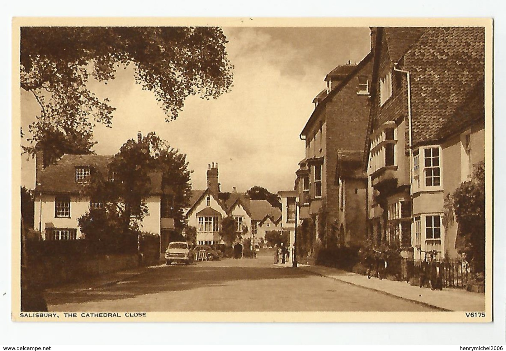 Angleterre - Wiltshire - Salisbury The Cathedral Close - Salisbury