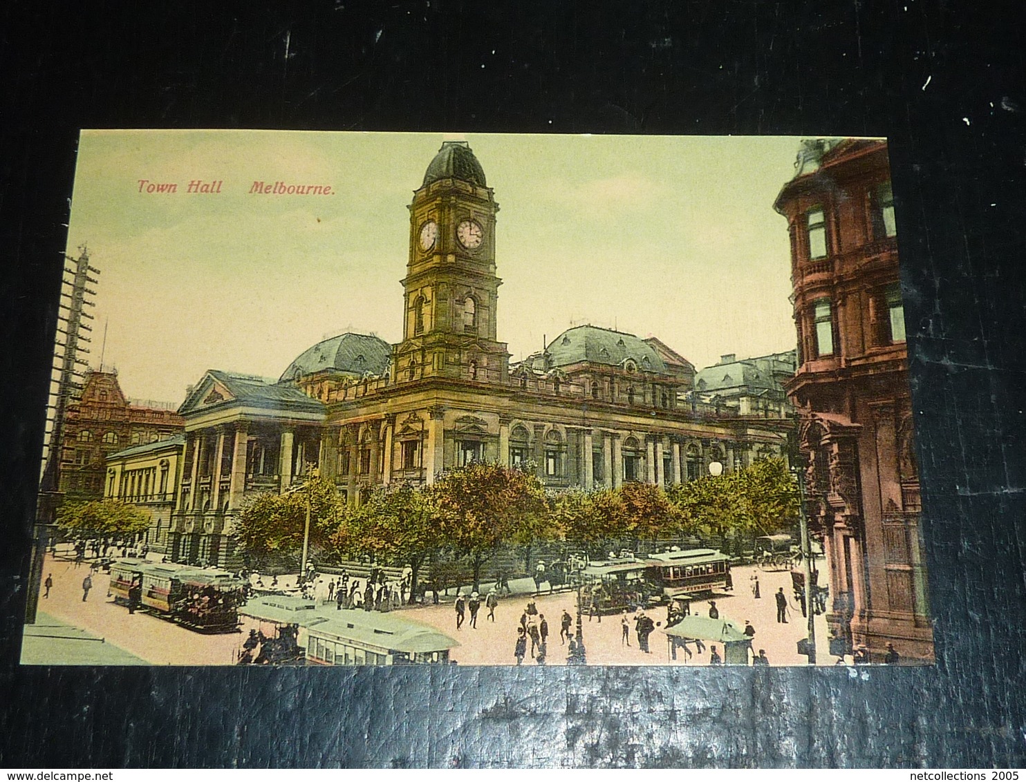 MELBOURNE ENSEMBLE DE 12 CARTES POSTALES RUE ANIMEE TRAMWAYS... - ETRANGER OCEANIE (AC)