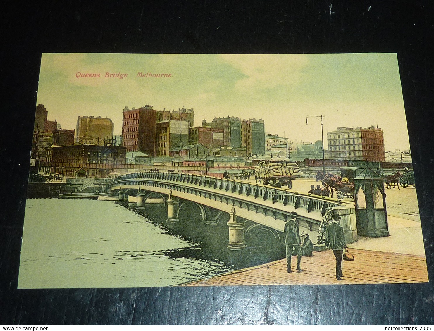 MELBOURNE ENSEMBLE DE 12 CARTES POSTALES RUE ANIMEE TRAMWAYS... - ETRANGER OCEANIE (AC)