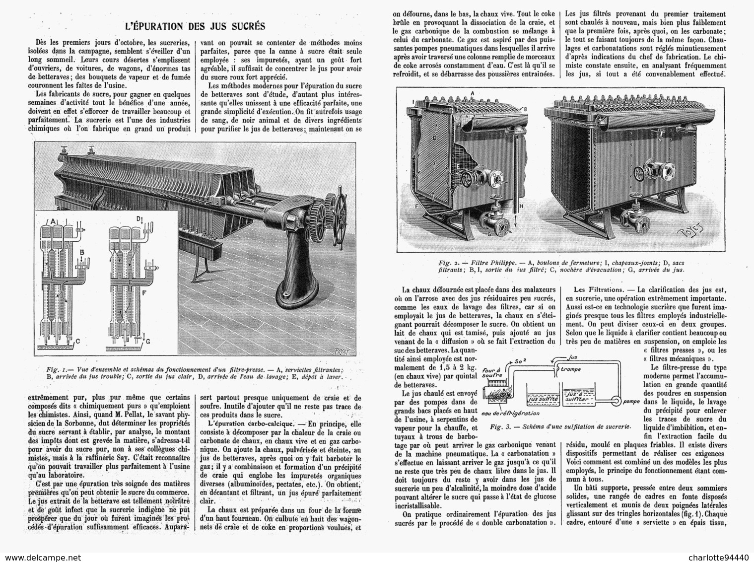 L'EPURATION DES JUS SUCRéS    1912 - Other & Unclassified