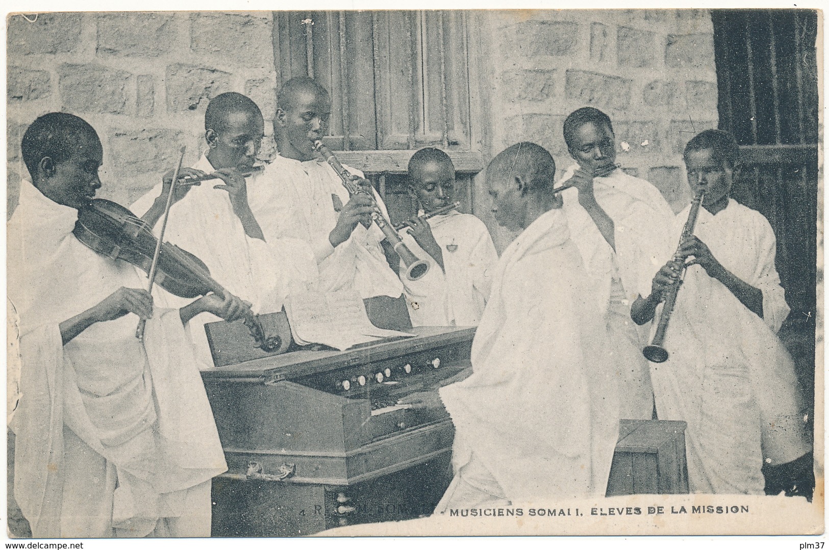 Musiciens Somali , Elèves De La Mission - Somalie