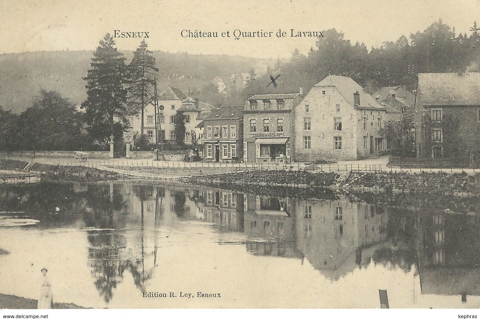 ESNEUX : Chateau Et Quartier De Lavaux - Cachet De La Poste 1911 - Esneux