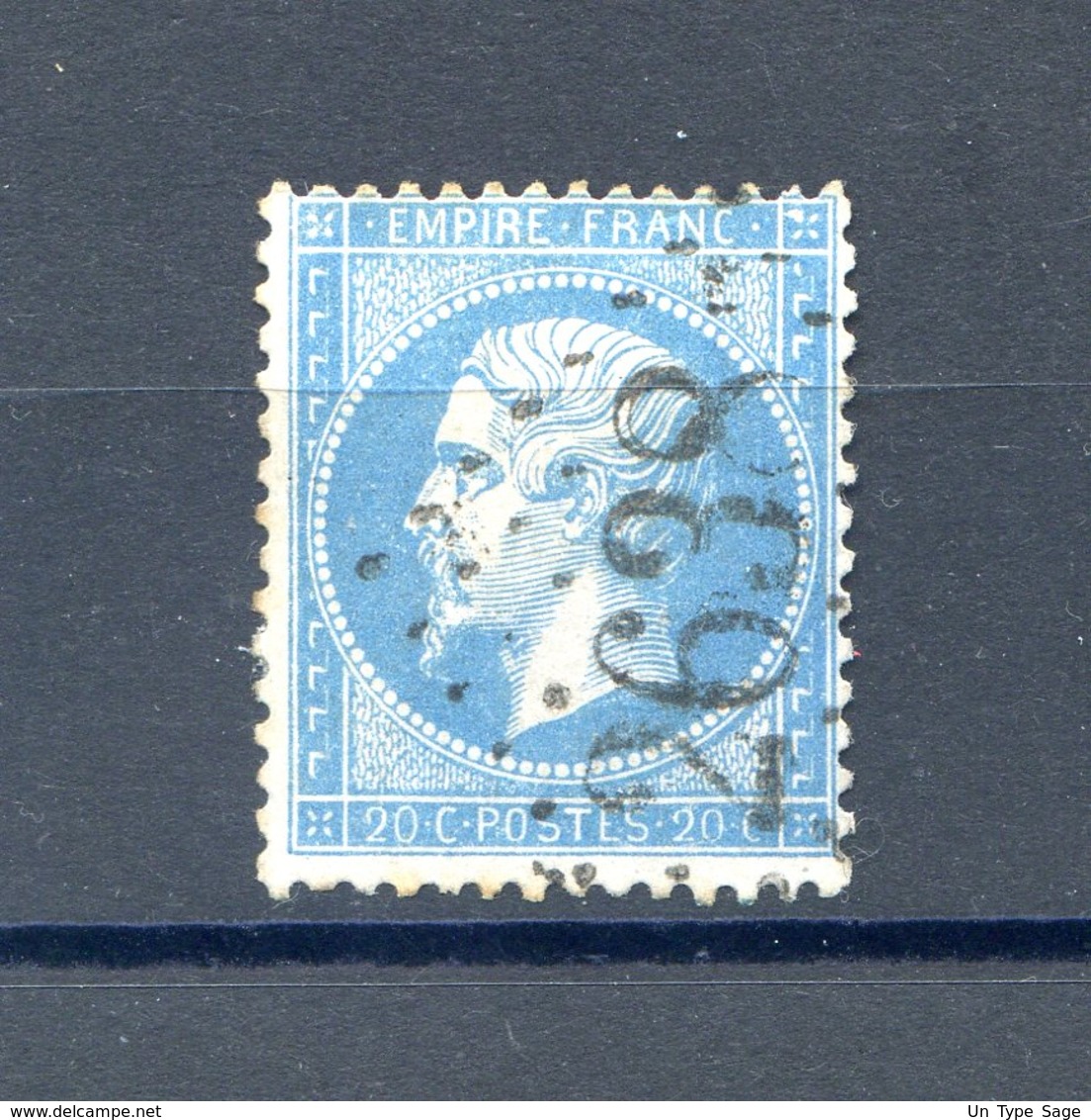 France - N°22, Rare Gros Chiffre De NEUNG SUR BEUVRON - GC 2638 - (F261C) - 1862 Napoléon III