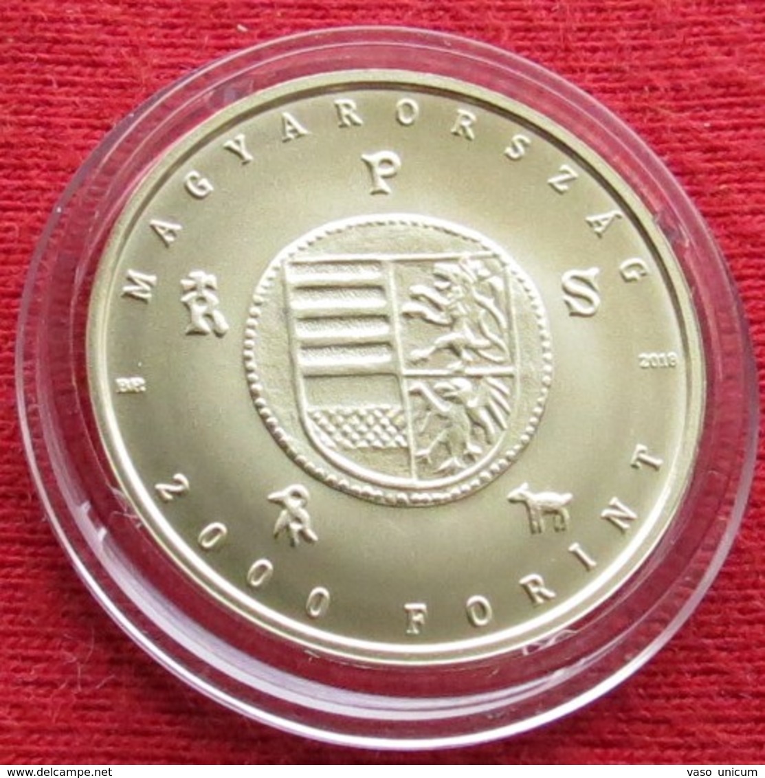 Hungria Hungary 2000  Forint 2018  Coin Gold Florin Of Albert Habsburg - Hongrie