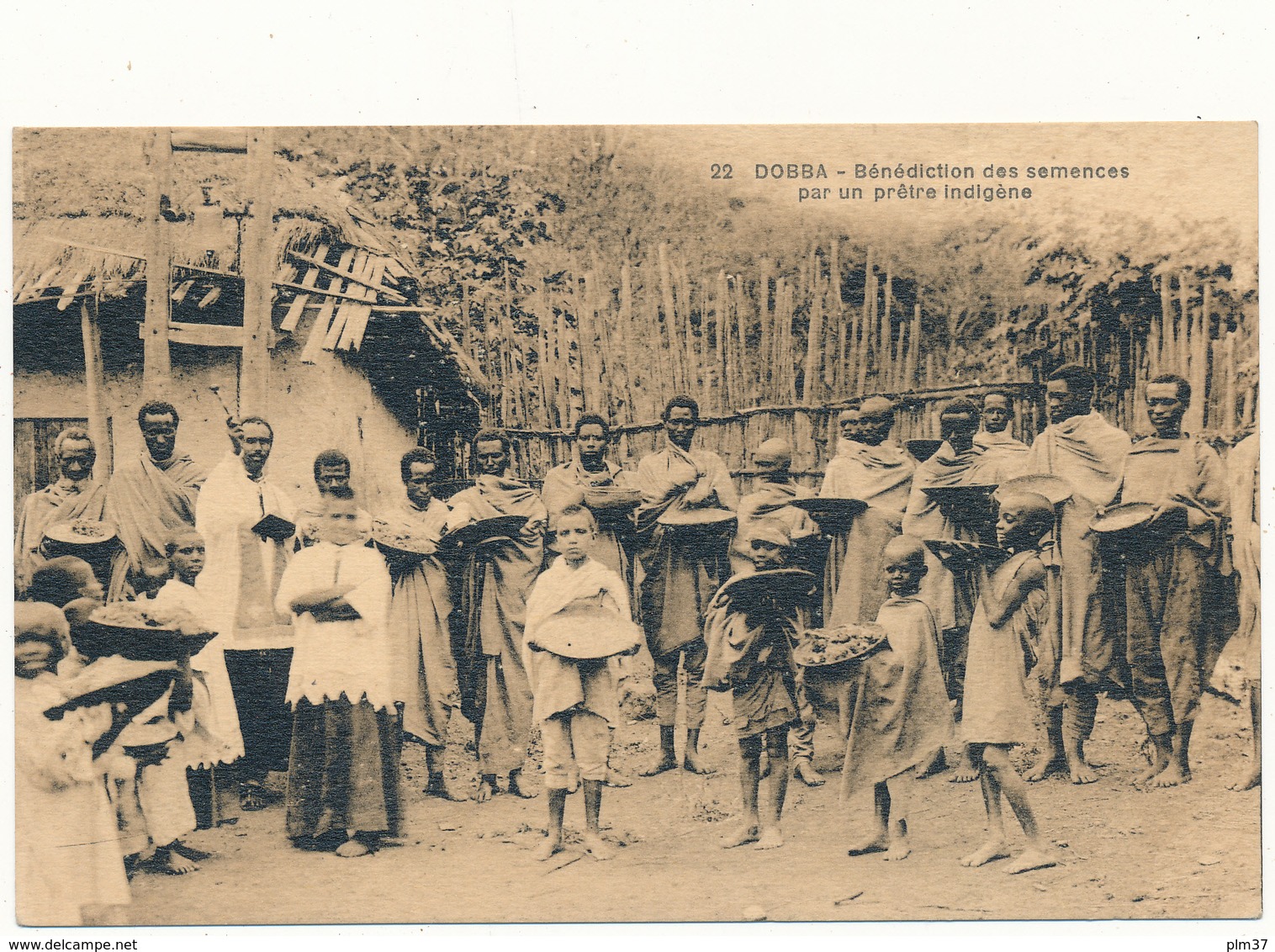 DOBBA - Bénédiction Des Semences - Imp. St Lazare, Diré Daoua - Ethiopie