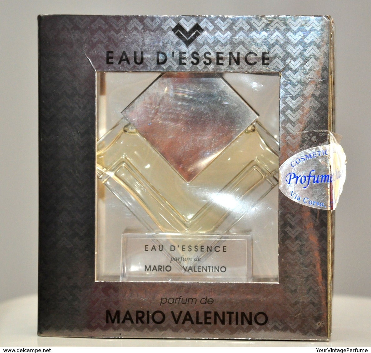 Mario Valentino Eau D'Essence Eau De Parfum Edp No Spray Splash 40ml 1.3 Fl. Oz. Perfume For Woman Rare Vintage 1999 - Femme