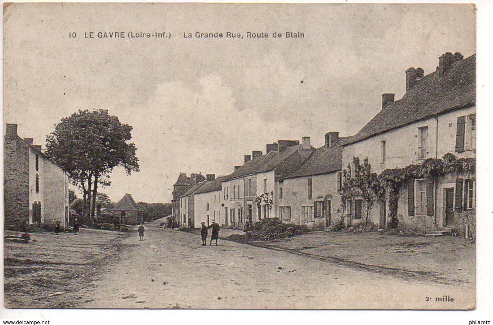 Le Gavre : La Grande Rue, Route De Blain - Le Gavre