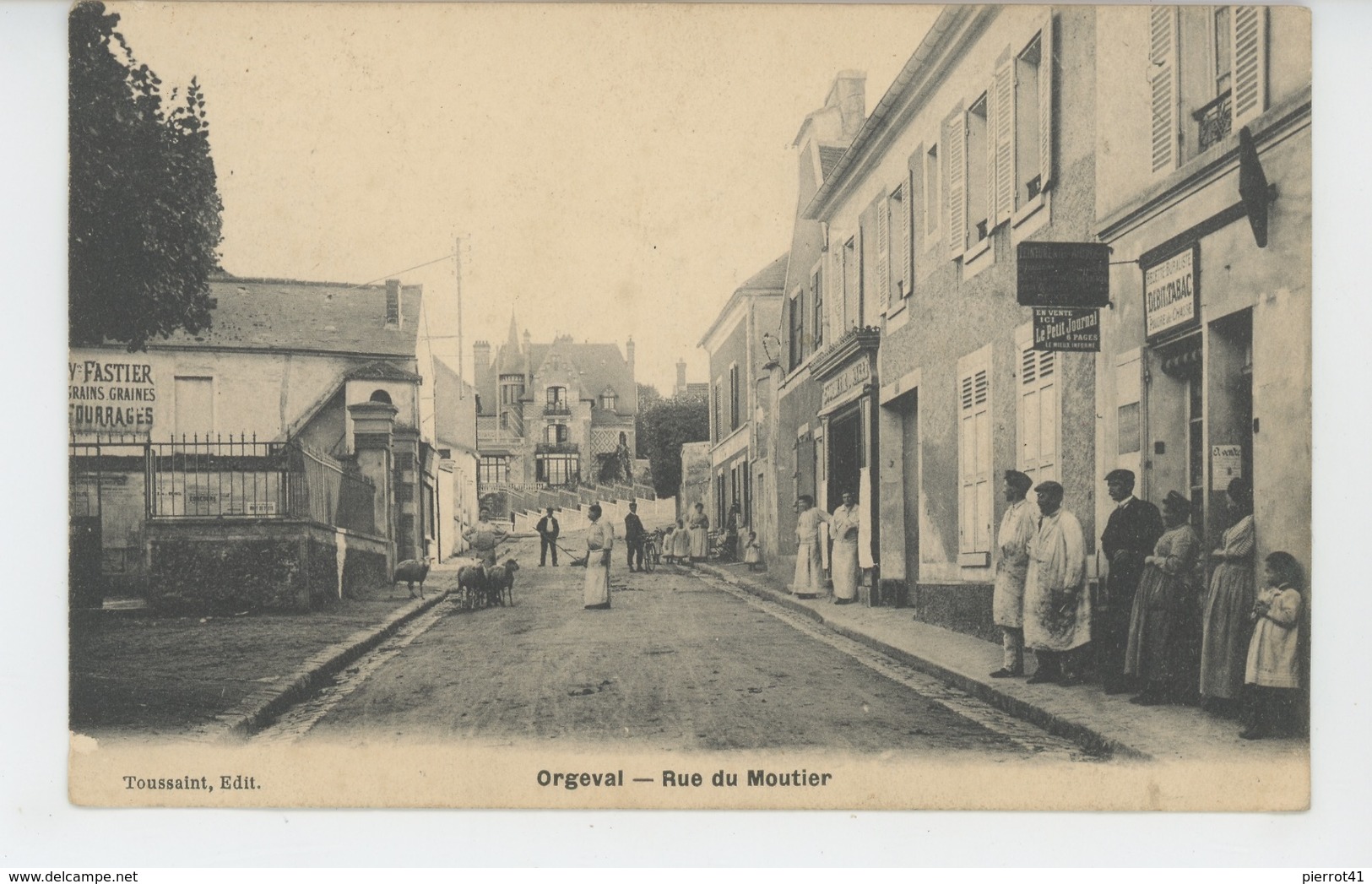 ORGEVAL - Rue Du Moutier - Orgeval