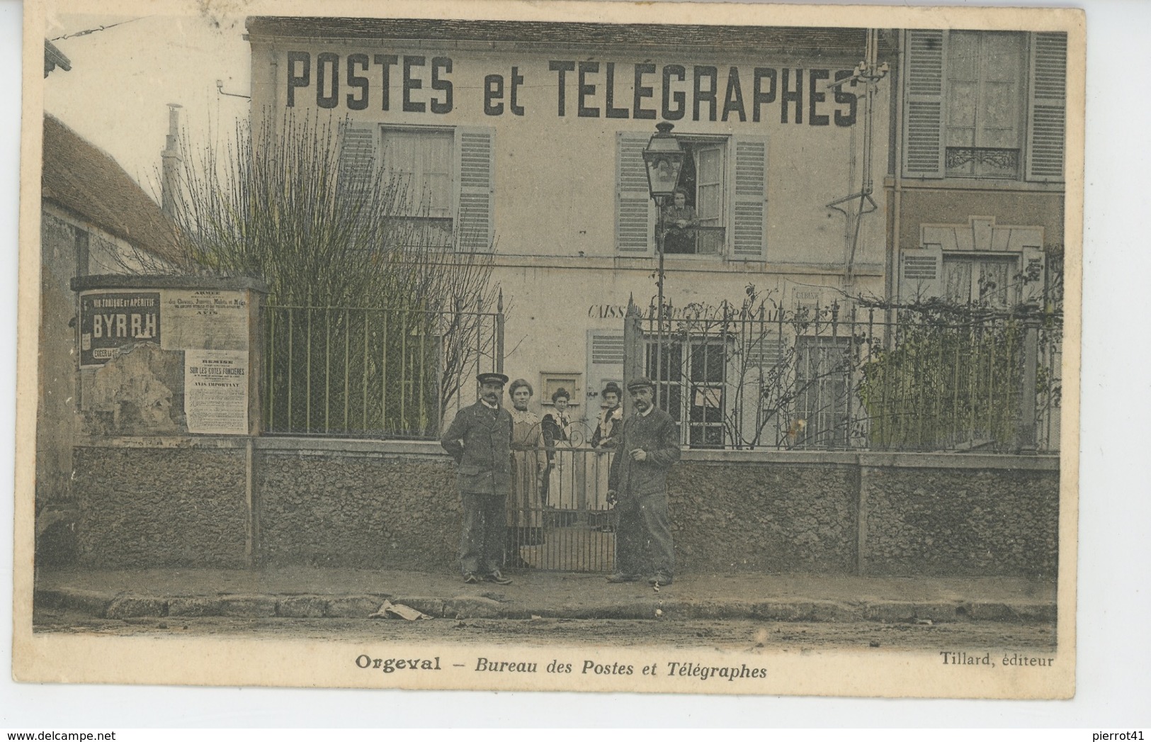 ORGEVAL - Bureau Des Postes Et Télégraphes - Orgeval