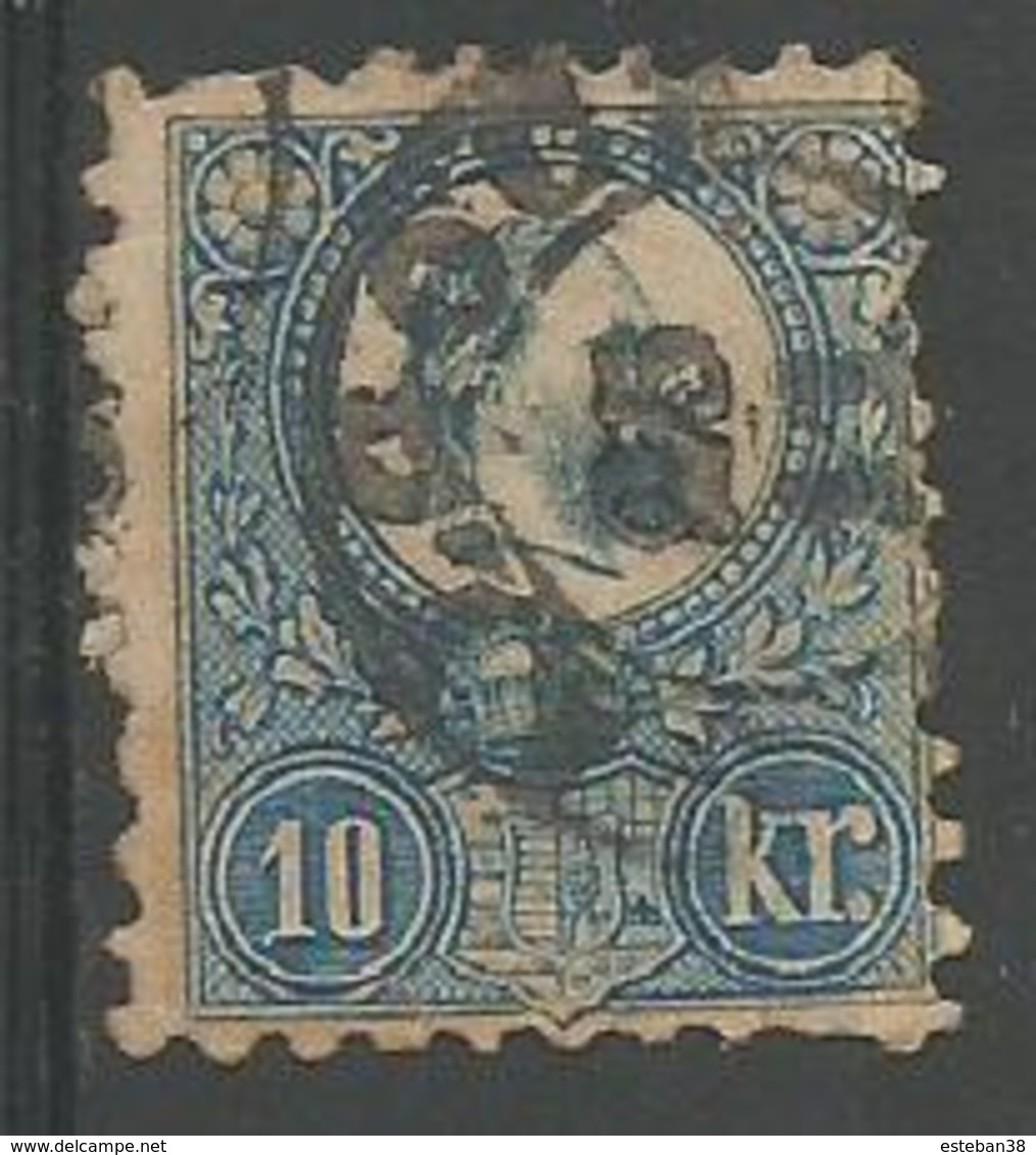 Francois Joseph 10k Blue - Used Stamps