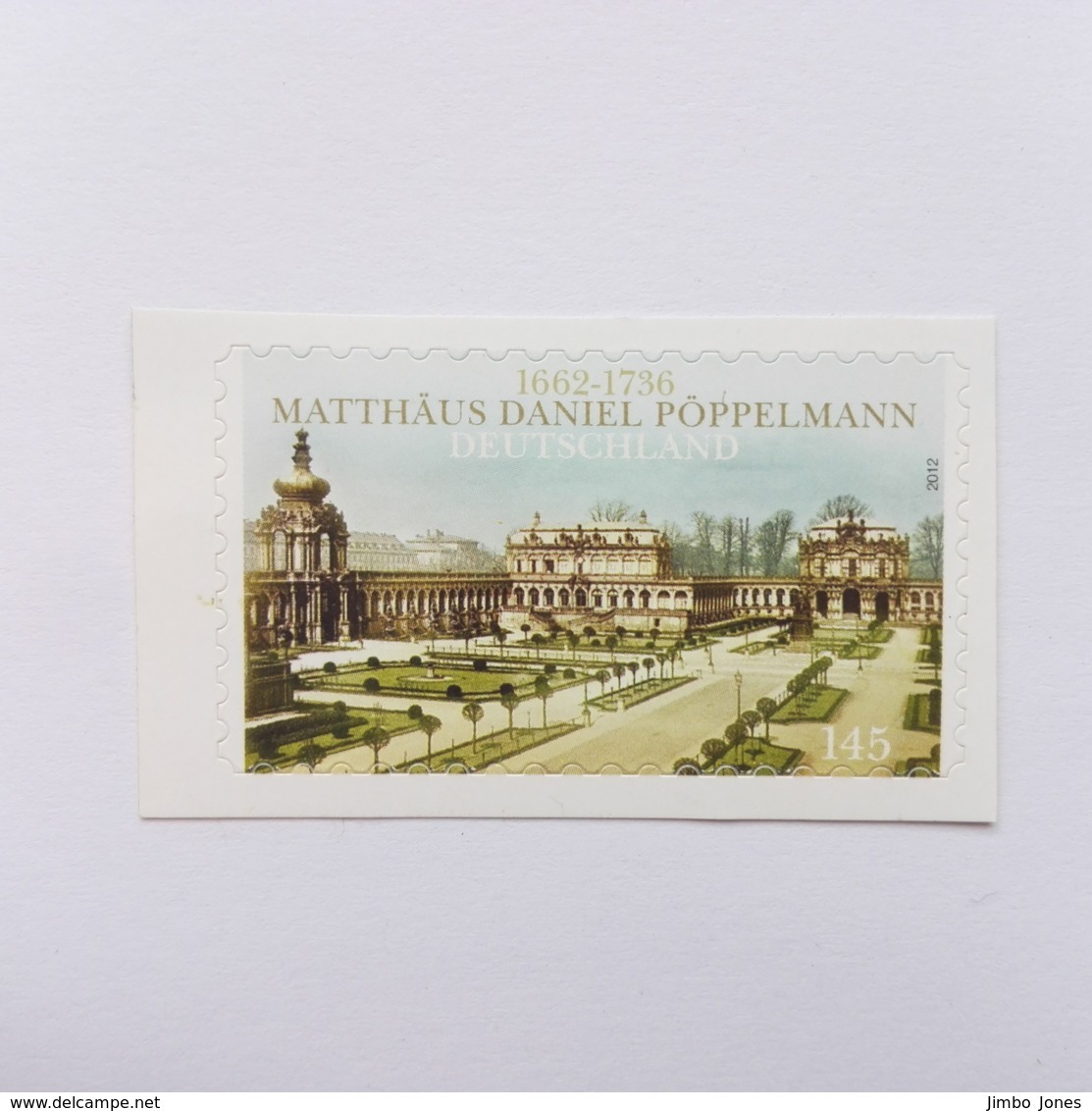 Briefmarke Pöppelmann Postfrisch (2012) 1,45 € - Nuevos