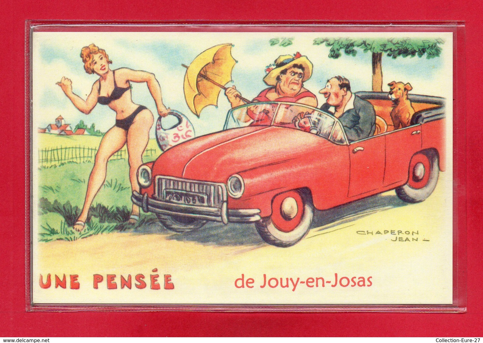 78-CARTE POSTALE HUMOURISTIQUE " JOUY EN JOSAS " - Autres & Non Classés