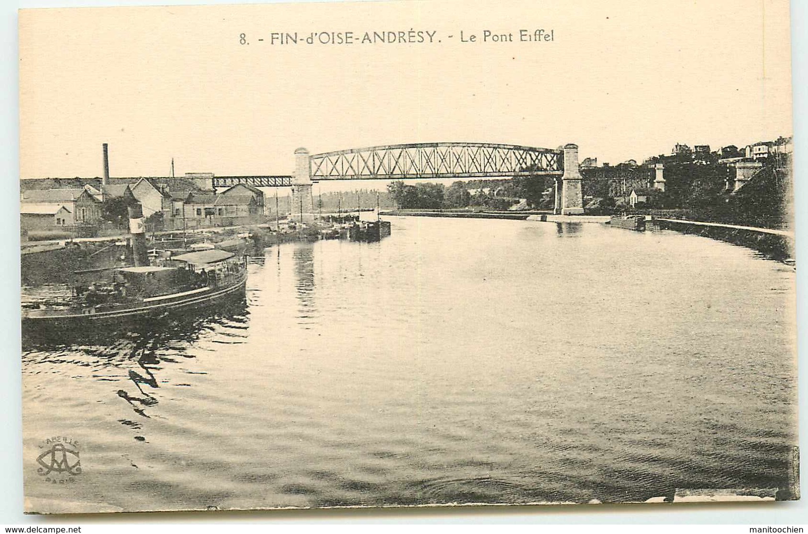 DEP 78 ANDRESY LE PONT EIFFEL - Andresy