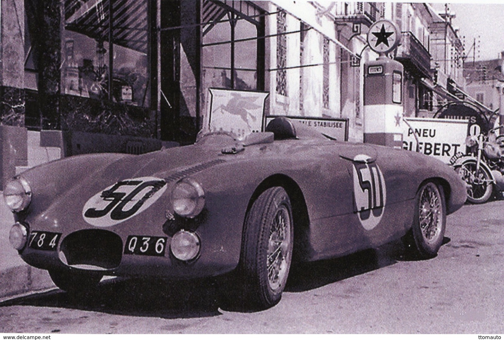 BMS (Bosvin Michel Special) Derivé Renault 4CV Spider - 24 Heures Du Mans 1954  - Pilote: Guy Michel   -  15x10 PHOTO - Le Mans