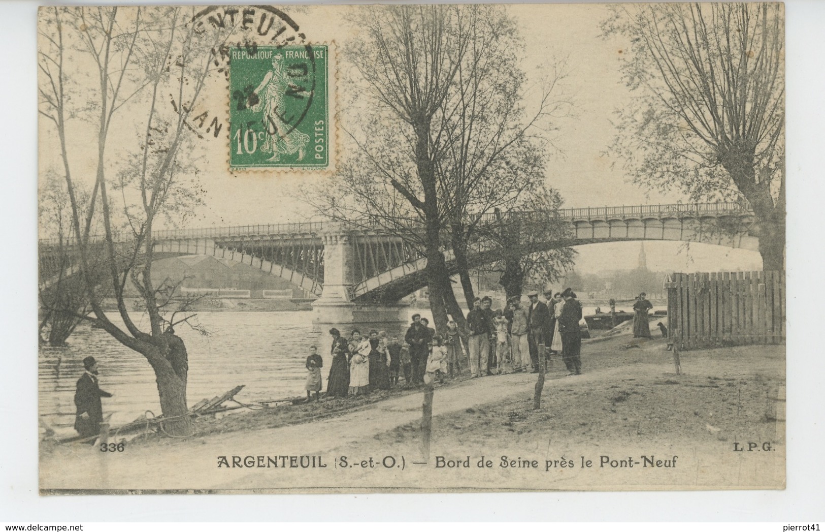 ARGENTEUIL - Bord De Seine Près Le Pont Neuf - Argenteuil