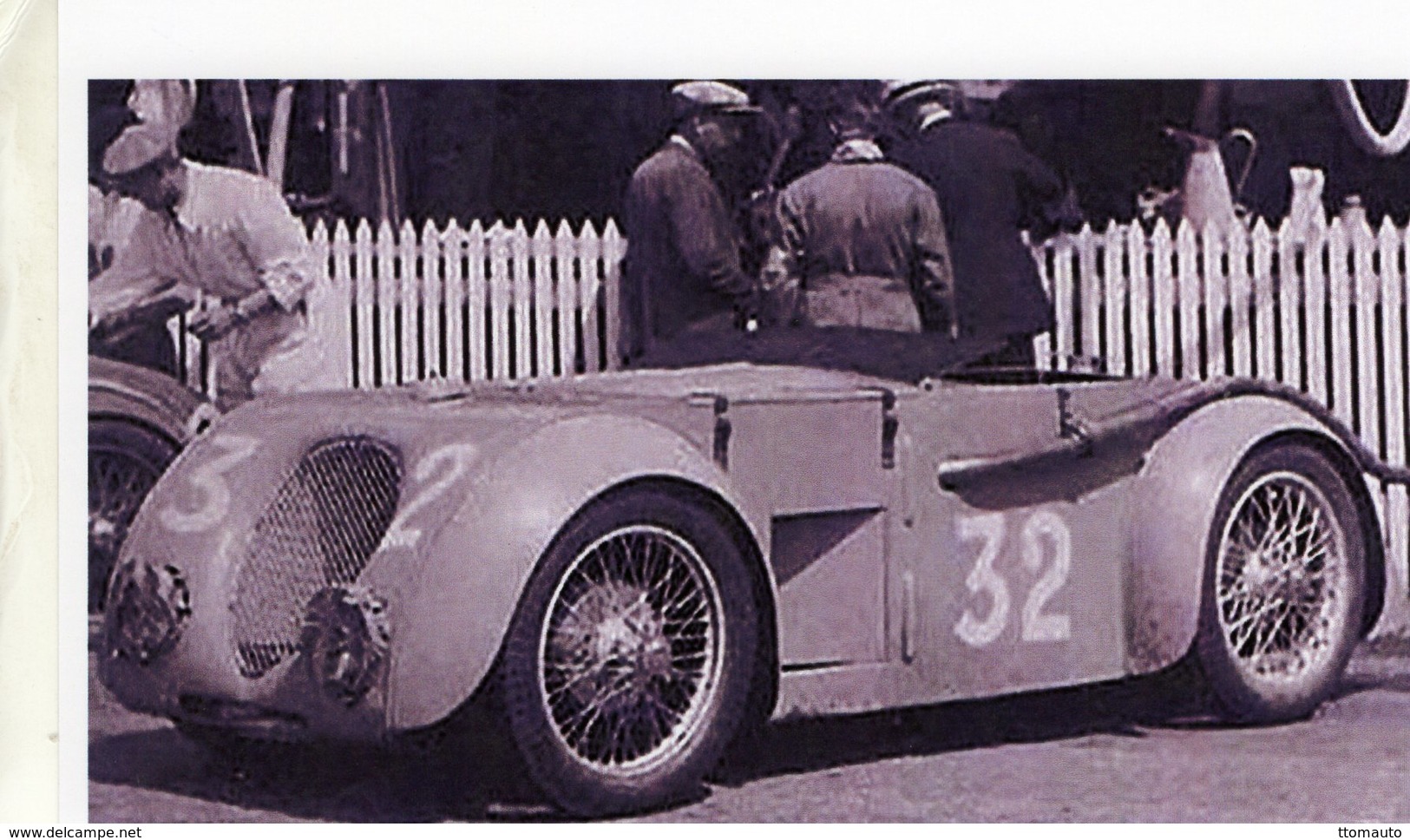 Amilcar C6  - 24 Heures Du Mans 1934  - Pilotes: Jean De Gavardie/George Stewart  -  15x10 PHOTO - Le Mans