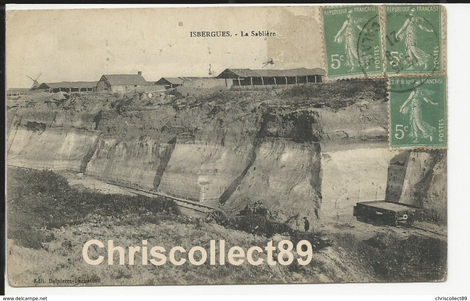 Carte Postale : Isbergues - La Sabliére - Isbergues