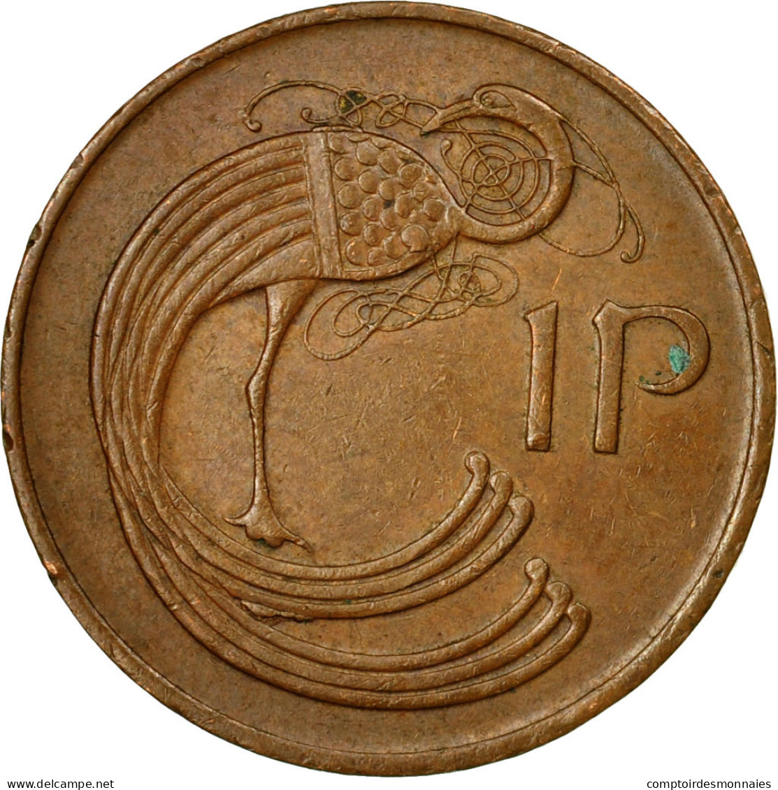 Monnaie, IRELAND REPUBLIC, Penny, 1988, TB+, Copper Plated Steel, KM:20a - Irlande