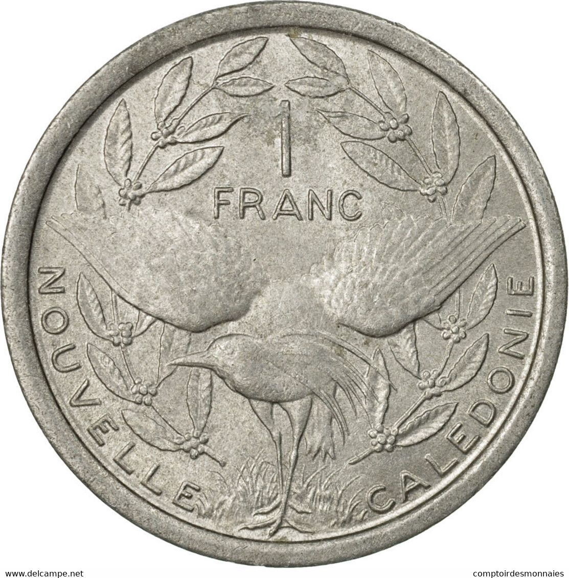 Monnaie, Nouvelle-Calédonie, Franc, 1973, Paris, TB+, Aluminium, KM:10 - Nouvelle-Calédonie