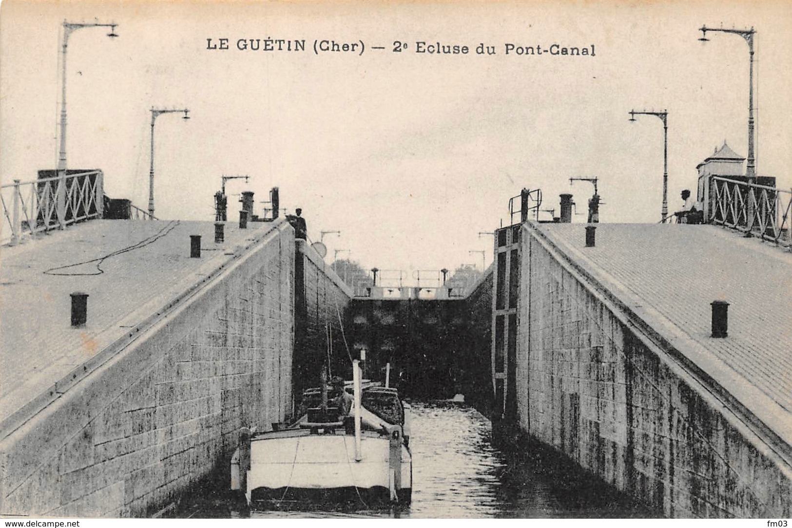 Le Guétin Cuffy Saincaize Gimouille Thème Péniche Péniches - Autres & Non Classés