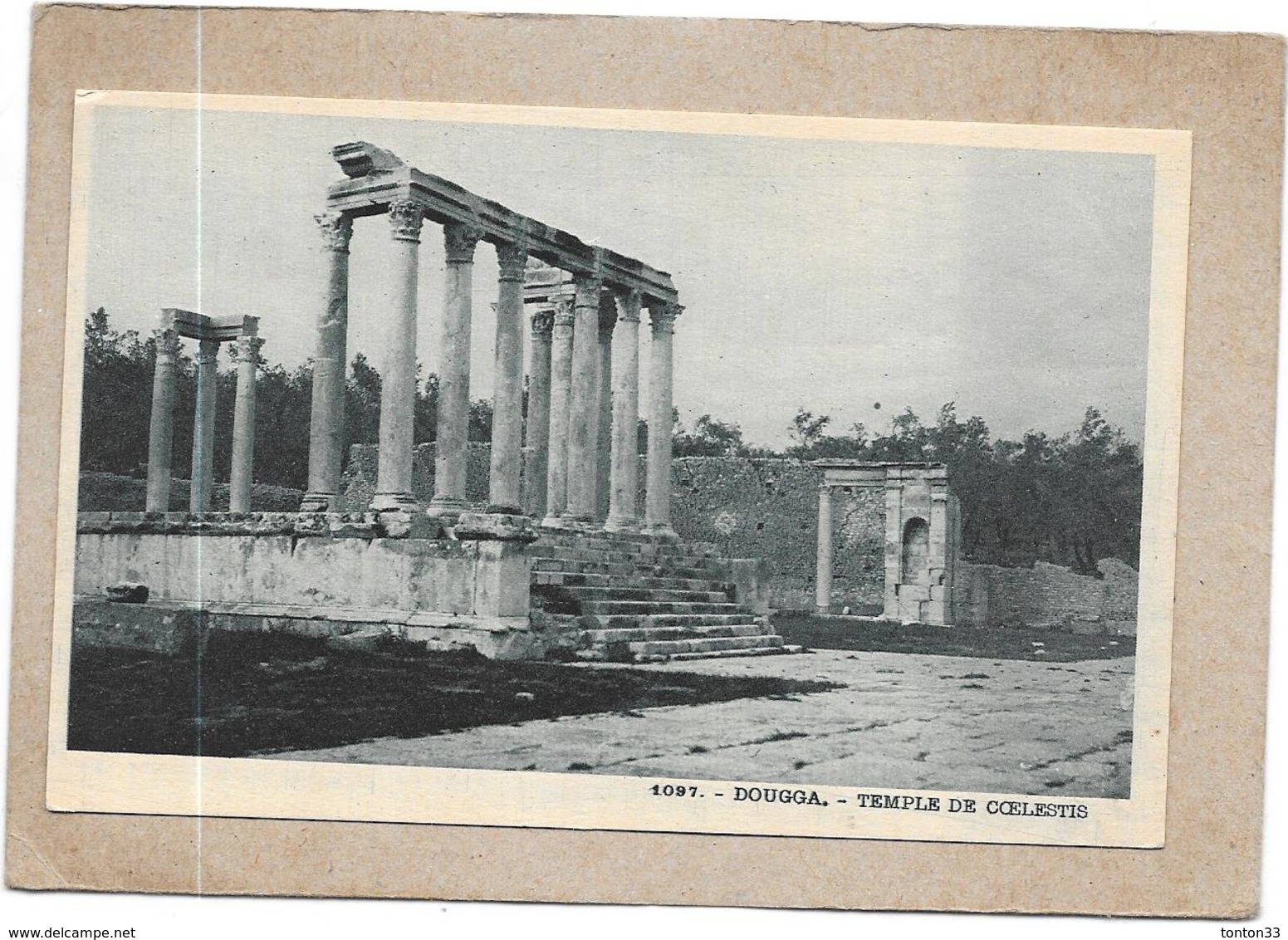 DOUGGA - TUNISIE - Temple De Coelestis - DELC2 - - Tunisie