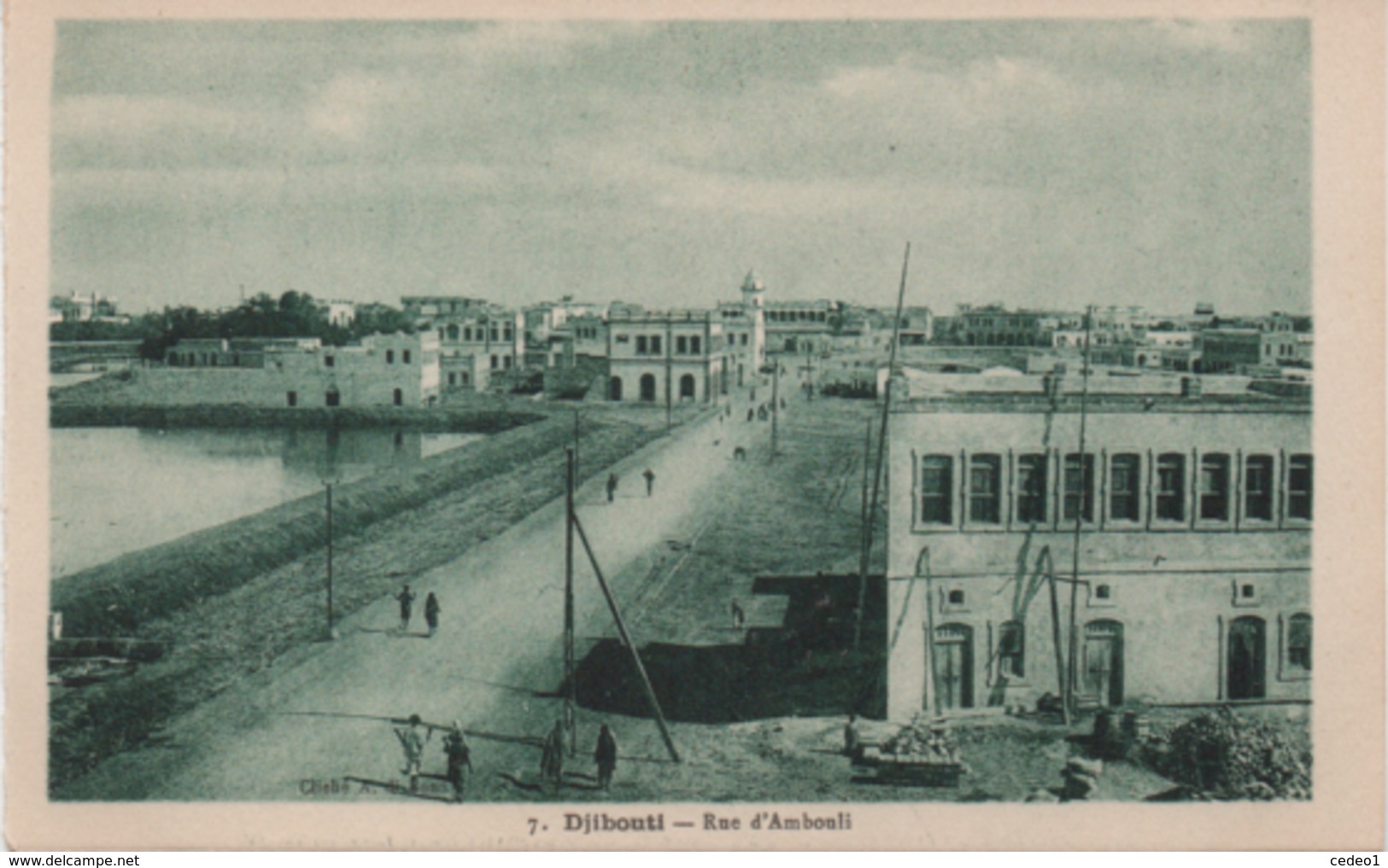 DJIBOUTI  RUE  D'AMBOULI - Djibouti