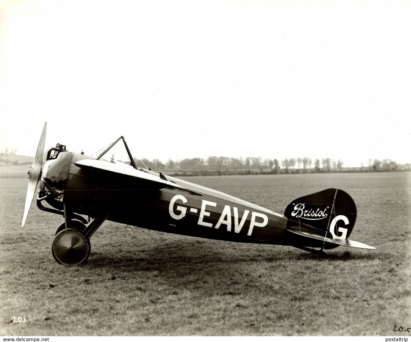 BRISTOL MONOPLANE SCOUTS    24  * 19 CM Aviation, AIRPLAIN, AVION AIRCRAFT - Aviación