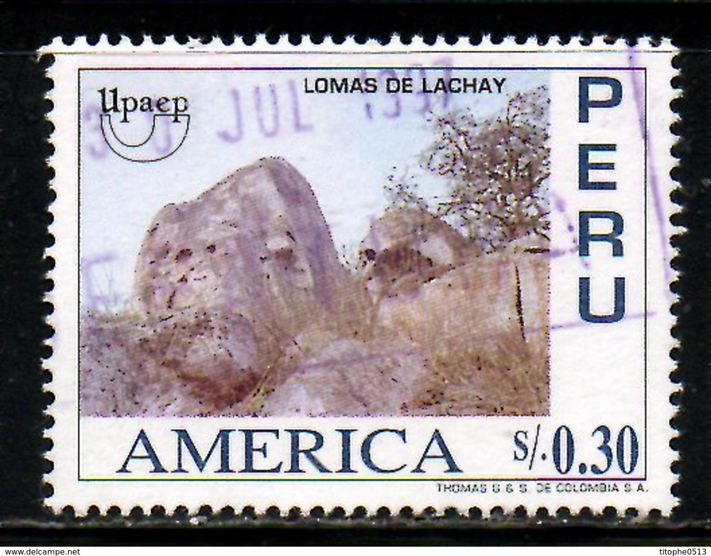 PEROU. N°1076 Oblitéré De 1996. UPAEP. - Peru