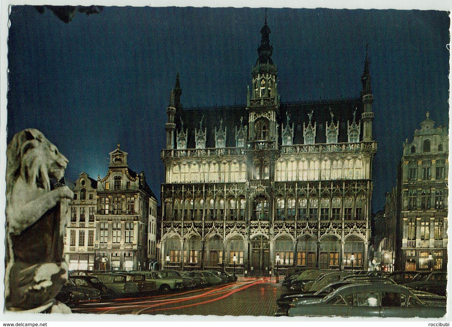 Belgien, Brüssel, Markt & Königshaus Bei Nacht - Bruxelles By Night