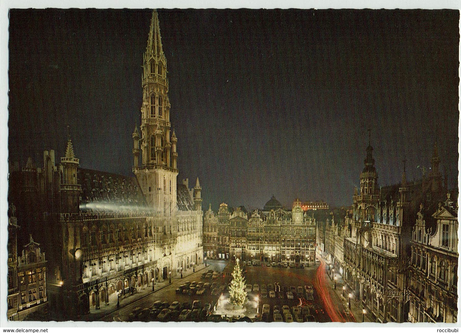 Belgien, Brüssel, Grosser Markt Bei Nacht - Brussel Bij Nacht