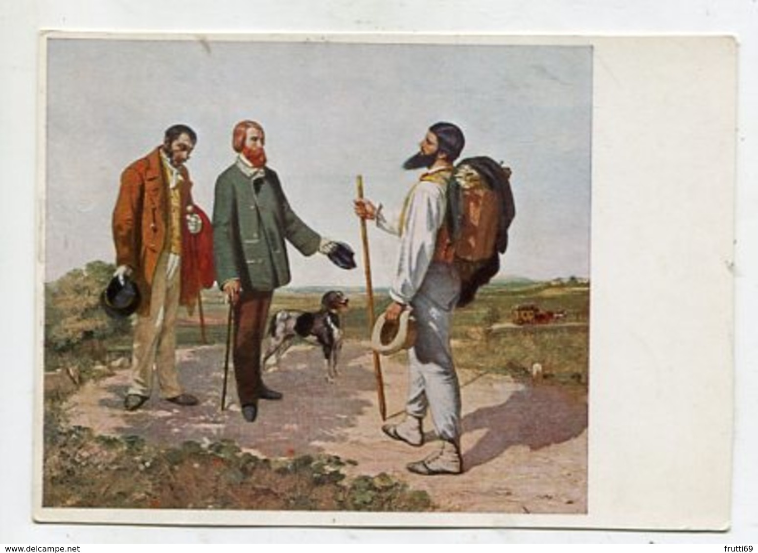 ART / PAINTING - AK 335422 Gustave Courbet - Bonjour Monsieur Courbet - Peintures & Tableaux