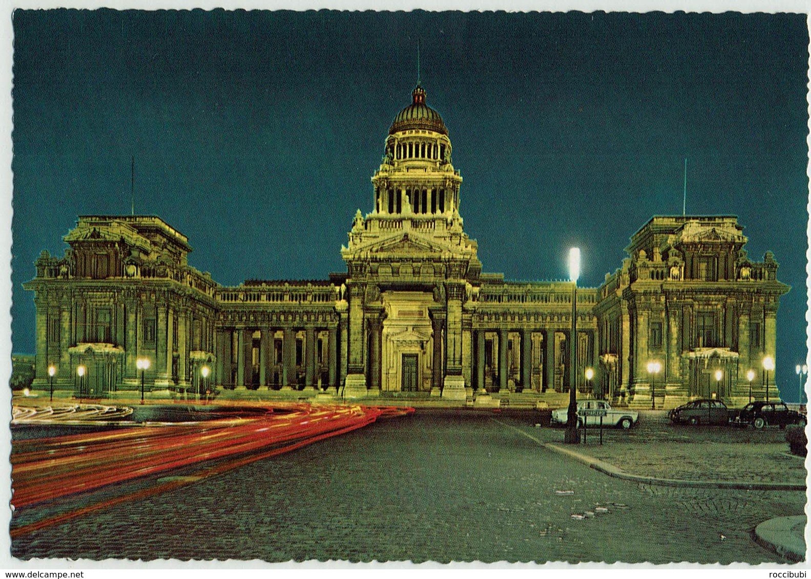 Belgien, Brüssel, Gerichtspalast Bei Nacht - Bruxelles La Nuit