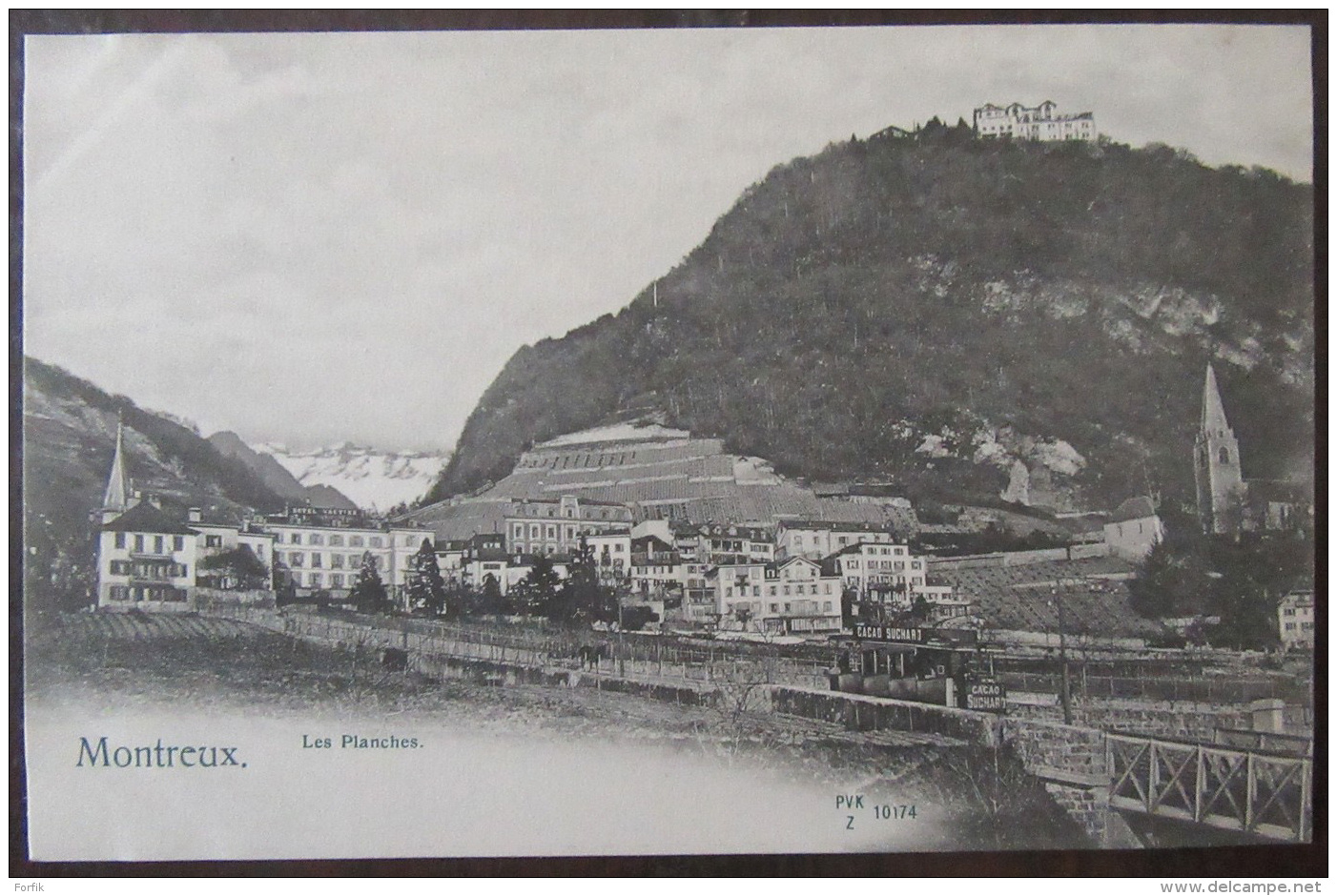 Suisse - Montreux (Vaud) - Carte Postale Précurseur - Les Planches - Non-circulée - Montreux