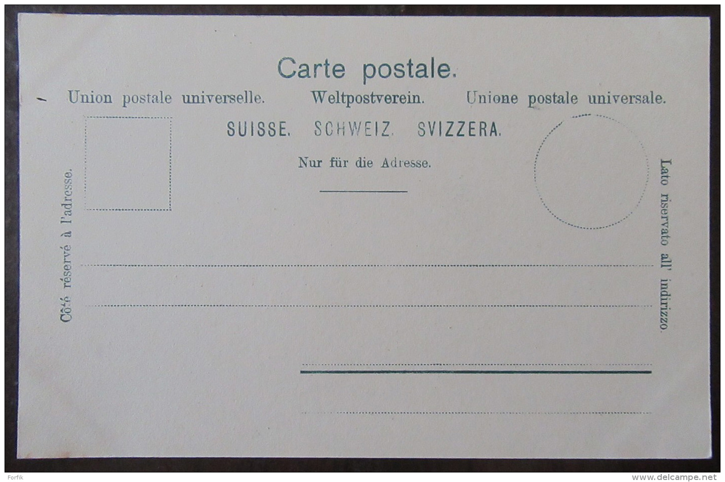 Suisse - Montreux (Vaud) - Carte Postale Précurseur - Les Planches - Non-circulée - Montreux