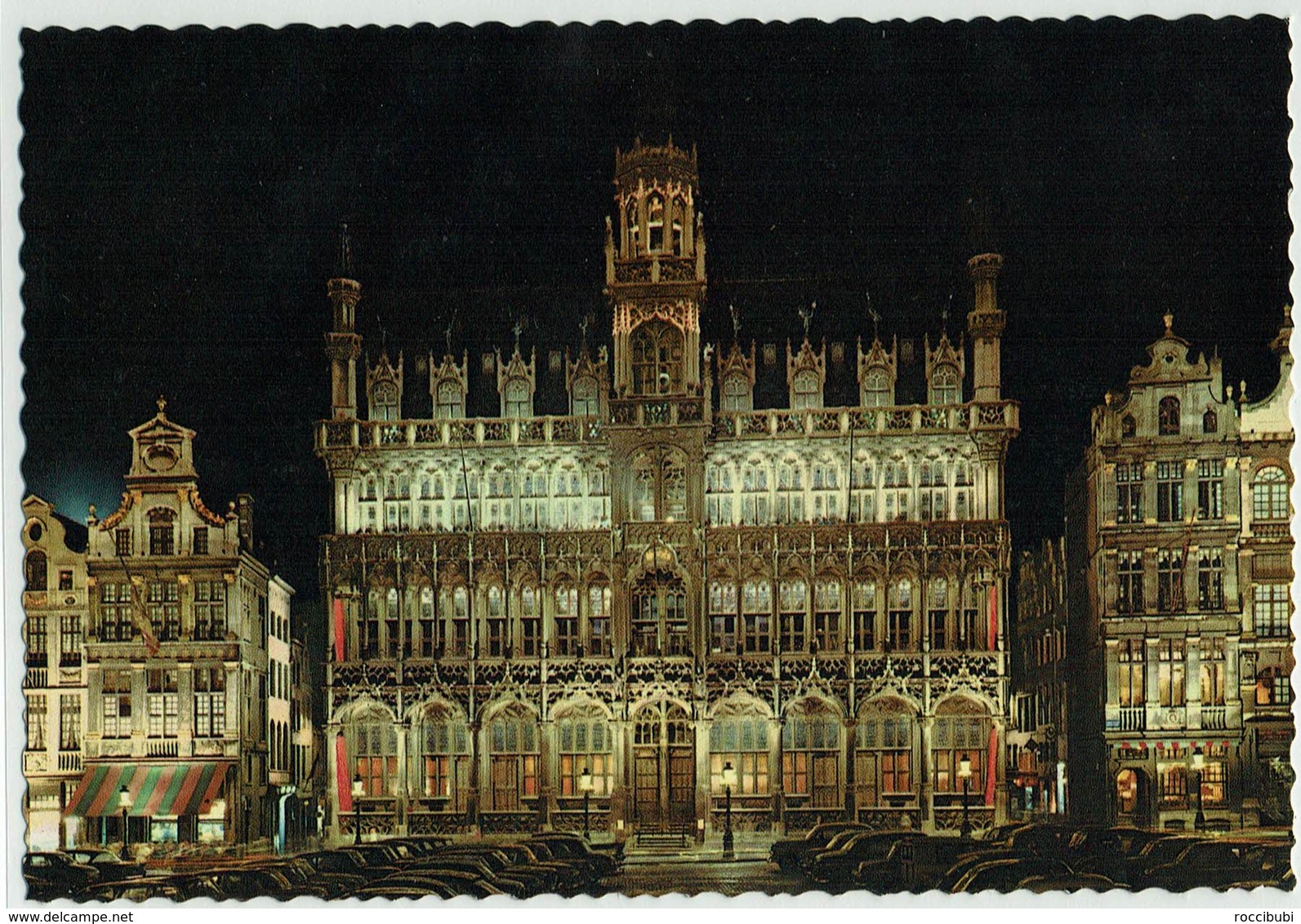 Belgien, Brüssel, Königshaus Bei Nacht - Bruxelles La Nuit