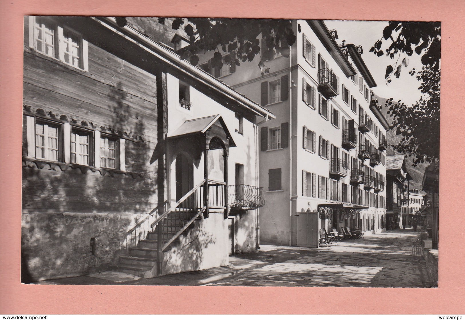 OUDE  POSTKAART ZWITSERLAND - SCHWEIZ - SUISSE -   ZERMATT - SEILERS HOTEL MONTE ROSA - Zermatt