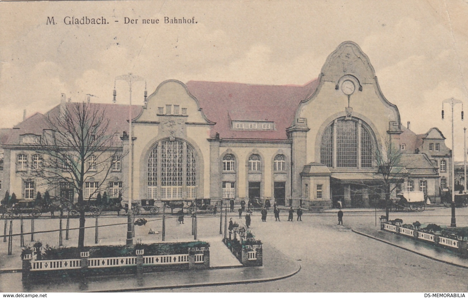 Moenchengladbach - Neue Bahnhof 1910 - Mönchengladbach