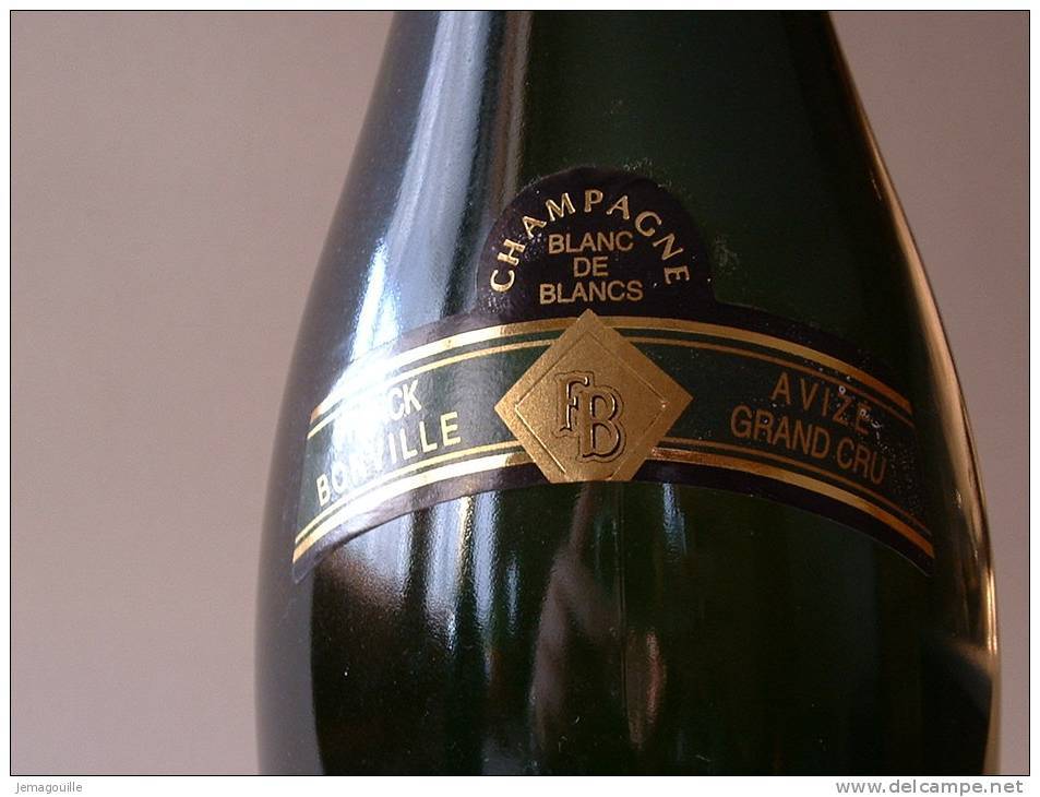 Bouteille De Champagne - FRANCK BONVILLE AVISE 1993 * - Champagner & Sekt