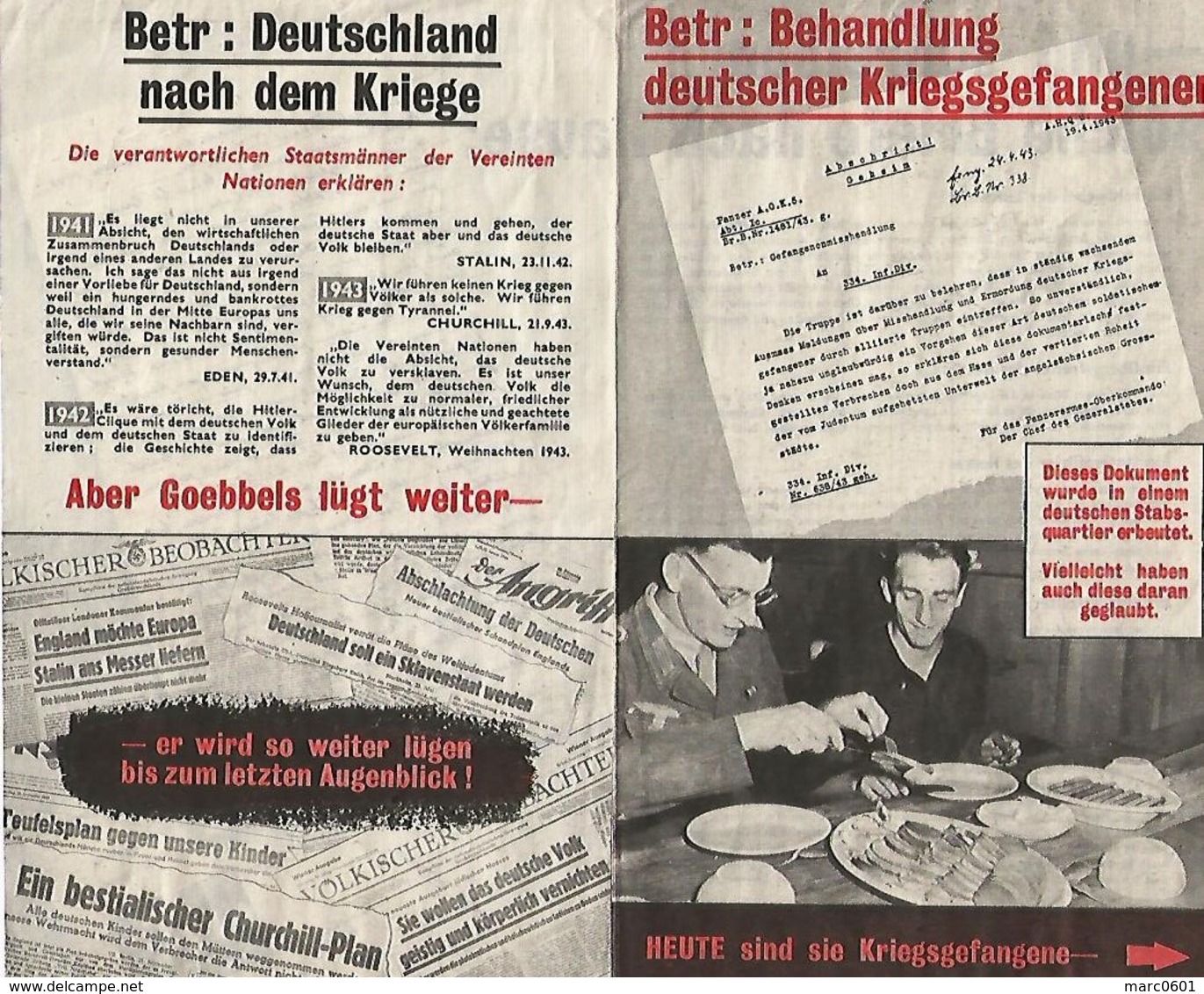 Flugblatt - 1939-45