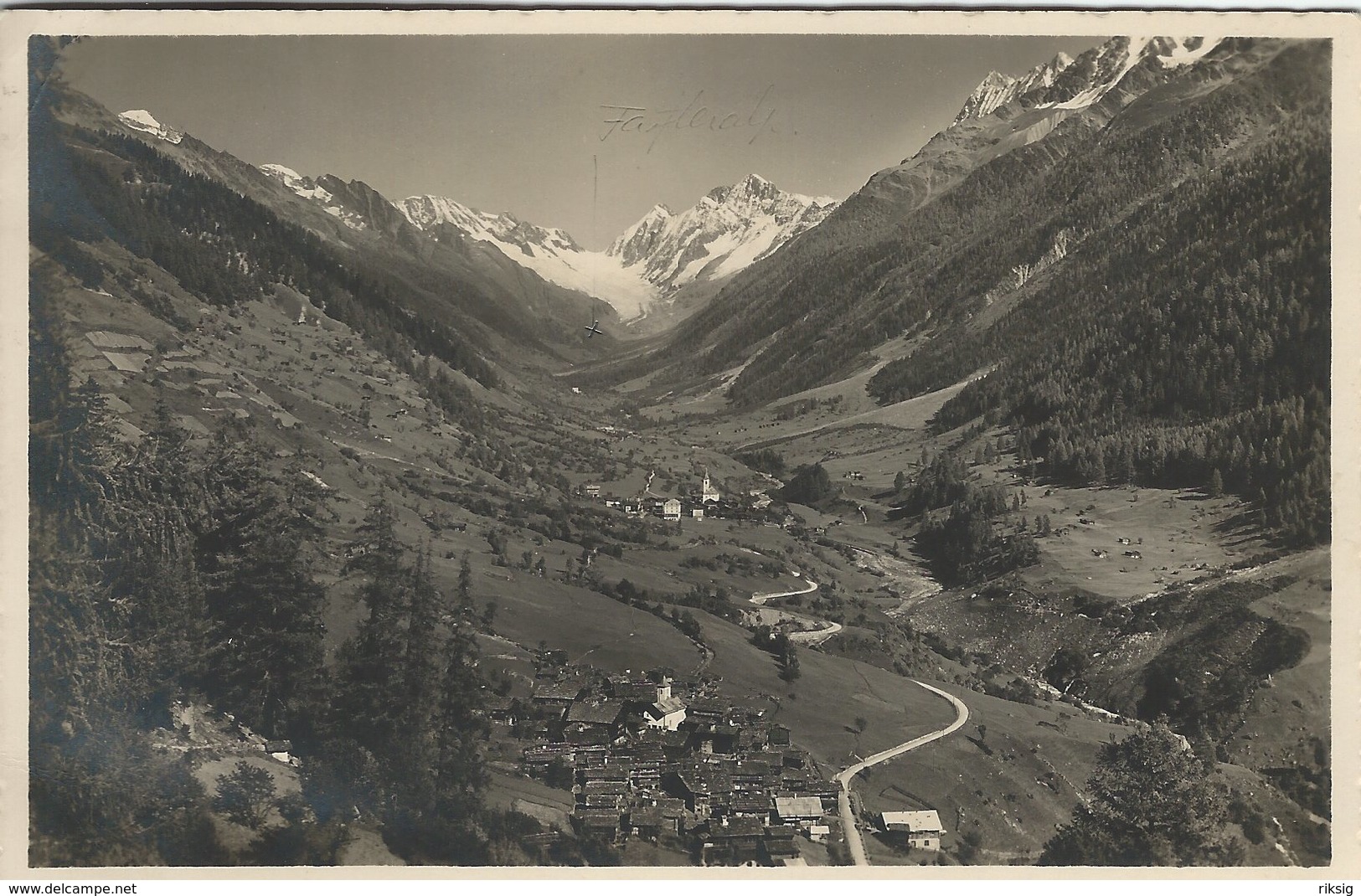 Lötschental - Kippel Und Ferden. Used Card. Switzerland. S-1642 - Ferden