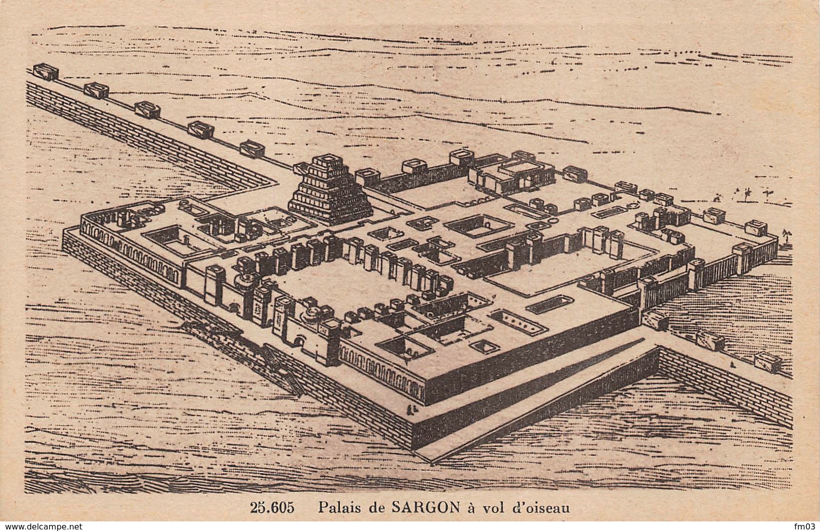 Palais De Sargon Archéologie - Iraq