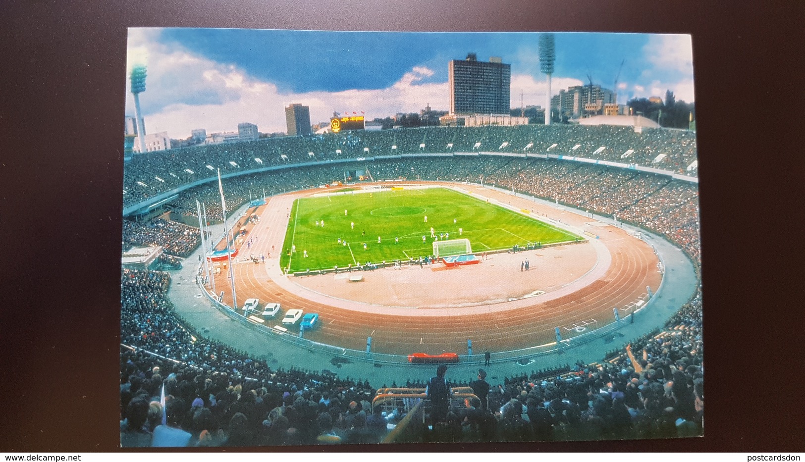 STADE / STADIUM / STADIO : KIEV CENTRAL  STADIUM . Field. OLD USSR PC. 1990s - Stadi