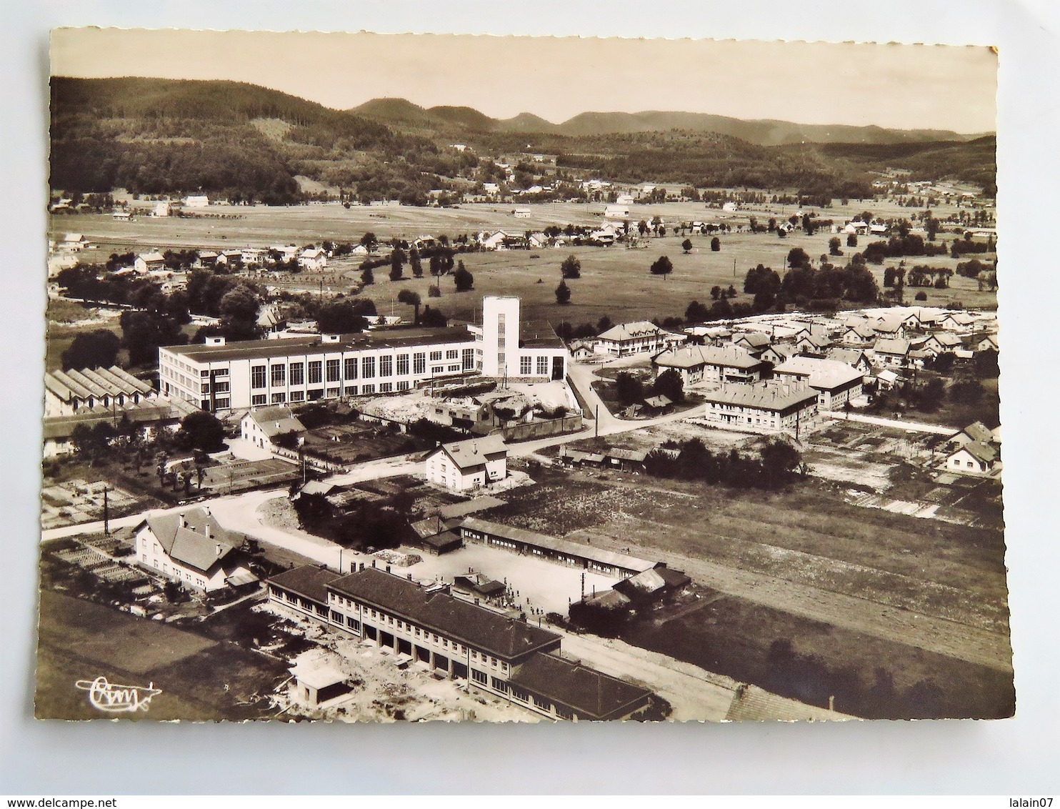 C.P.A. : 88 ANOULD (Vosges) Vue Panoramique Aérienne - Anould